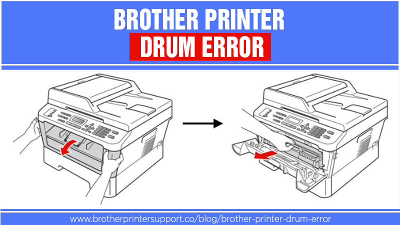 brother printer drum error