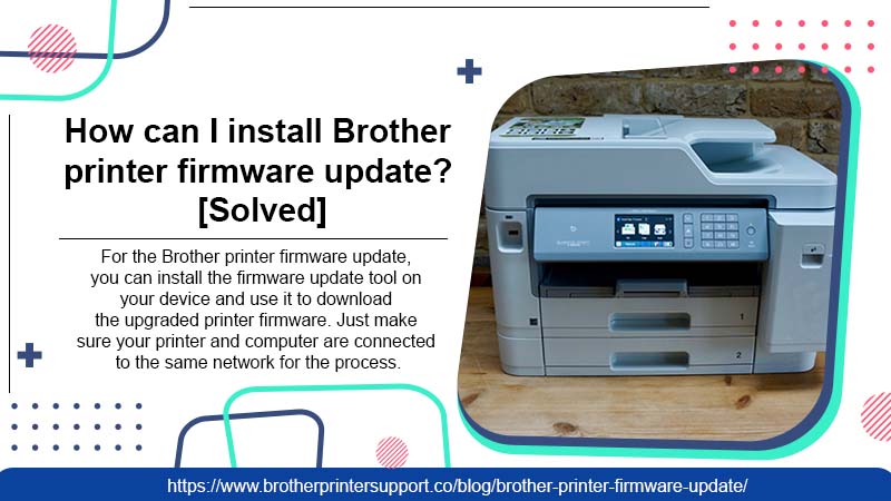 Brother printer firmware update