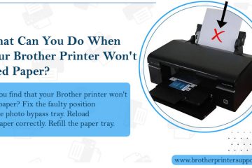 Brother printer won't feed paper